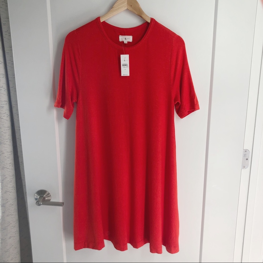 Lou & Grey Red Swing Dress